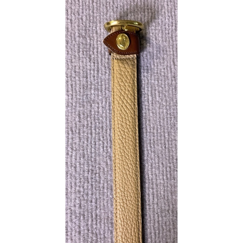 Vintage Dooney & Bourke Belt Brown All Weather Leather Women XL38-40  USA - Picture 10 of 15